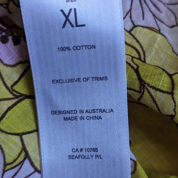 EUC Seafolly Summer Of Love Maxi Dress in Wild Lime RARE - Picture 11 of 15